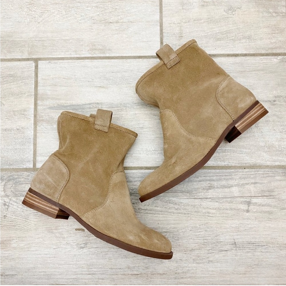 Sole Society Verona Suede Tan Winter Boots 7.5 New